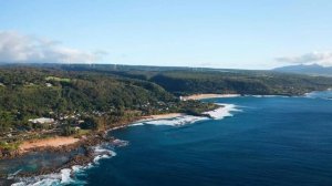 FLYING OVER BEACH (4K UHD) - Relaxing Music Along With Beautiful Nature Videos - 4K Video HD