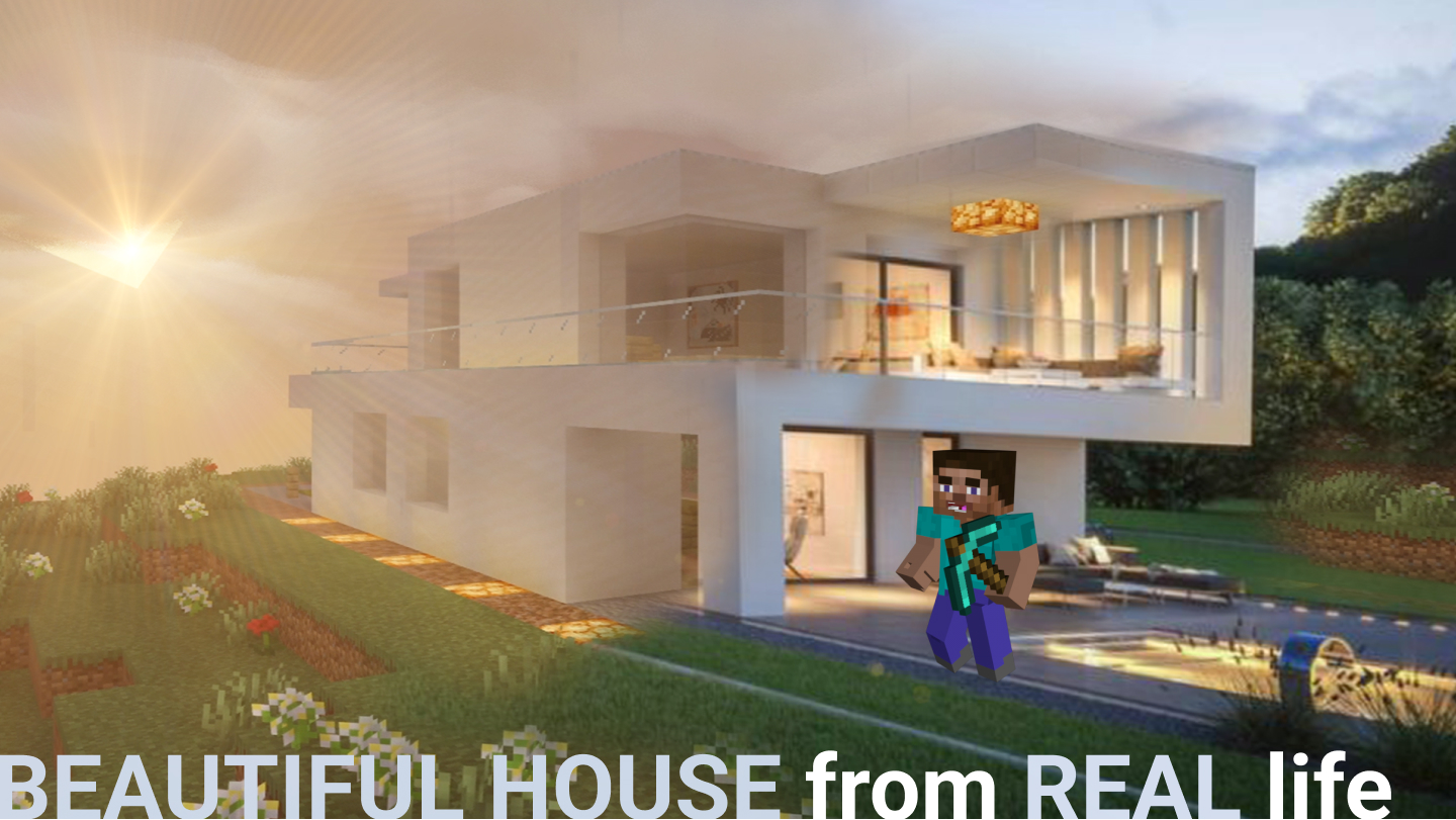 Мой первый дом в Minecraft из реальной жизни [TIMELAPSE | FROMLIFE] смотреть онлайн