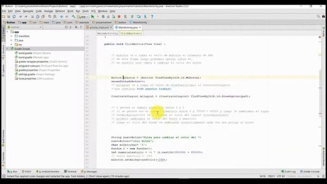 Curso de programación con Android Studio:. ¿Qué son las variables? смотреть онлайн
