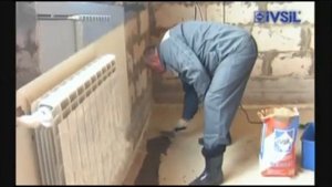 Стяжка пола в квартире своими руками,  ремонтная смесь