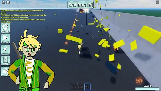 Roblox: Car Crash Simulator смотреть онлайн