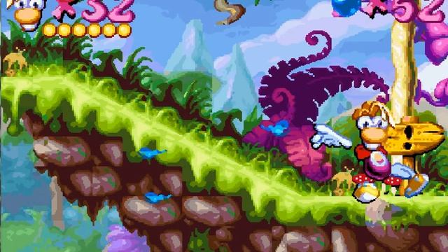 Rayman Advance Death-Free Walkthrough - part 5 - The Swamps of Forgetfulness смотреть онлайн