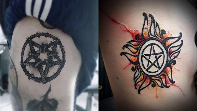 Pentagram Tattoo: Meanings & Ideas смотреть онлайн