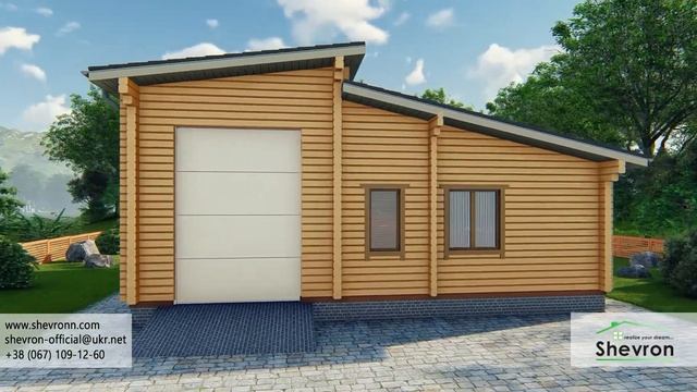 D044 Дом Перемут - проект деревянного дома смотреть онлайн