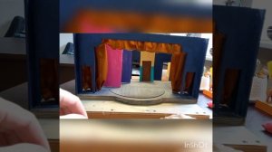 Изготовление макета декораций для спектакля "Мурзик" в масштабе