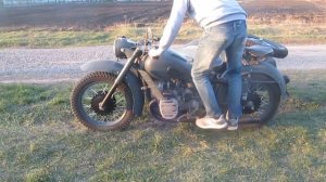 Краткий обзор мотоцикла К-750м (Вермахт).Overview of the motorcycle K-750m (Vertmah). Route-34