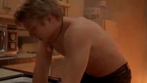 Final Destination 2  (2003) - Fire in kitchen prompts accident survivor to use fire escape ladder