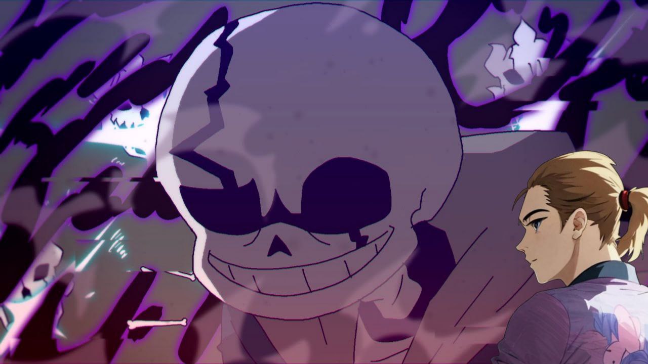 【undertaleAU】Last breath sans phase3 animation ～First breath～ РЕАКЦИЯ