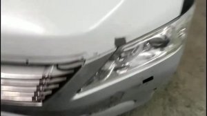 Тойота Камри.  Кузовной ремонт.  Покраска