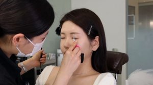 메이크업샵 ASMR 새벽 1시.. 정샘물 웨딩샵에서 받아본 우아한 본식 메이크업!