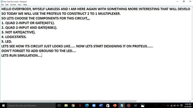 2 TO 1 MULTIPLEXER LOGIC CIRCUIT | LAWLESS CREATORS | LOGIC CIRCUITS смотреть онлайн
