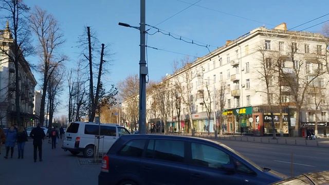 Молдова.Кишинёв.Центр города,бул.Штефан чел Маре.