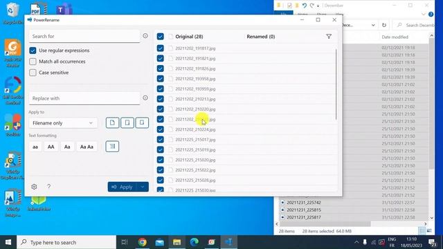Change Multiple Filenames Plus Enumeration with PowerRename смотреть онлайн