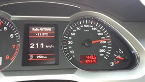 Audi A6 3,2 fsi 200-278 km/h