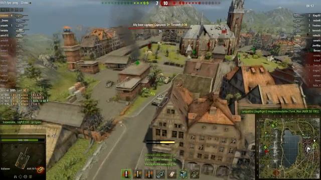 World of Tanks - AMX 50 Foch (F155) - 12000 Damage 9 kill смотреть онлайн