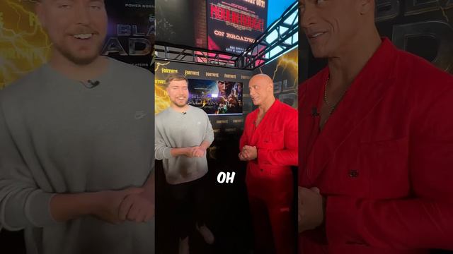 The Rock Vs MrBeast For $100,000