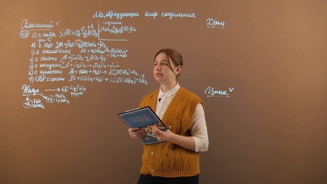 ЕГЭ ХИМИЯ |  Металлы, образующие амфотерные соединения