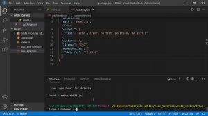 NPM Node Package Manager Modules | NPM Tutorial for Beginners