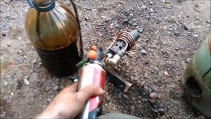 Горелка на отработке \ Waste oil burner