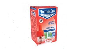 Жидкость от мух и комаров 45 дней (Чистый дом), 1 шт обзор 02-293