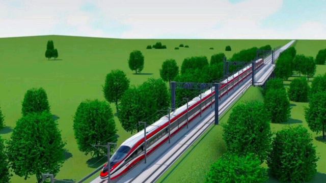 Новый поезд, Скоростной магистрали ВСМ - Москва - Санкт-Петербург