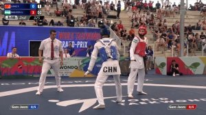 325 Quarterfinals MEN M 68KG CHN LIANG Y UZB RASHITOV U