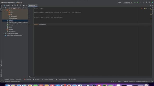 Create a simple desktop app with Python and PySide6 (PyQt6) & Qt Designer (Password generator) смотреть онлайн