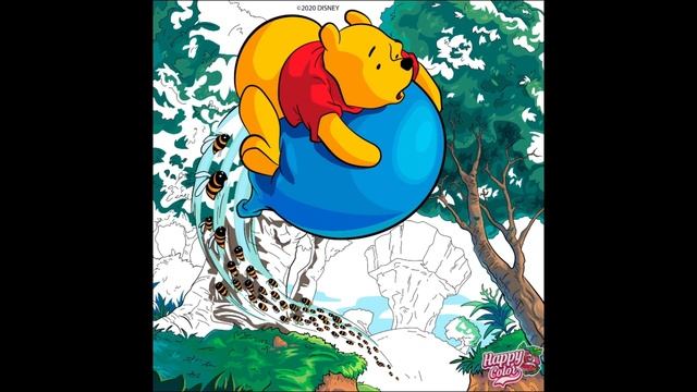 Винни Пух / Раскраска / Дисней смотреть онлайн