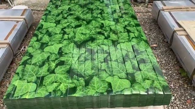 Профнастил для забора С8 принт под плющ смотреть онлайн