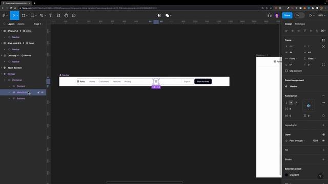 Make Your Web Design Responsive Using Variables | Figma Tutorial смотреть онлайн