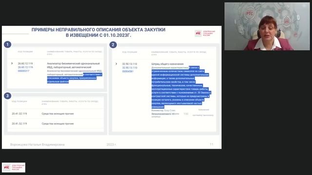 Структурированный объект закупки, что необходимо учесть заказчикам (28.09.2023)