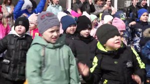 Флеш-моб ко "Дню космонавтики".Черемхово
