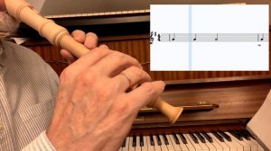 М.Магиденко «Петушок» (пьеса 1) из школы игры на блок флейте И.Пушечникова