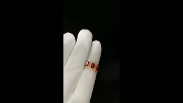 Кольцо Гранатовое очарование К227
