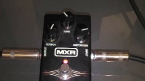 MXR Classic Distortion (Distortion III) Demo