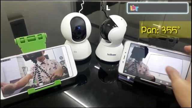 Xiaomi Mi Home Security Camera 360° vs SriHome SH025 WiFi IP Camera - LHR Device Comparison смотреть онлайн