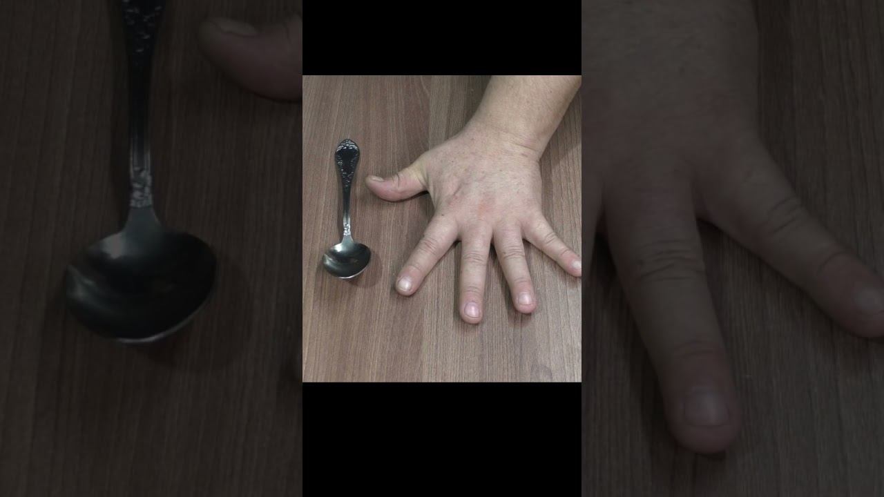 Sleight of hand . The Knife Trick