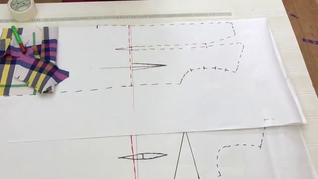 Выкройка основа женского плечевого изделия. От макета к рабочей выкройке. Часть