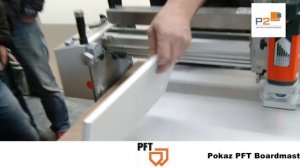 Prezentacja - PFT Boardmaster stół do cięcia i obróbki płyt gipsowo - kartonowych - P2System