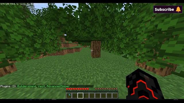 QWICK CUT TREE PLUGIN | TREE CUTTING PLUGIN MINECRAFT | TREE PLUGIN | ATERNOS | TREE CUT INSTANTLY смотреть онлайн