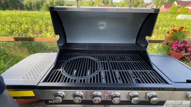 Газовый гриль Anton Oliver 6+1 SB смотреть онлайн