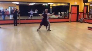 The Square Tango in sequence dancing.