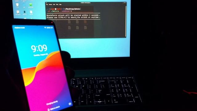 How to unlock Android screen pin code  using  kali linux |nethunter | termux