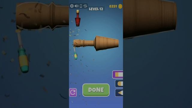 Woodshop game gameplay level 12 | Gaming channel #shorts | Furniture games | Gamein