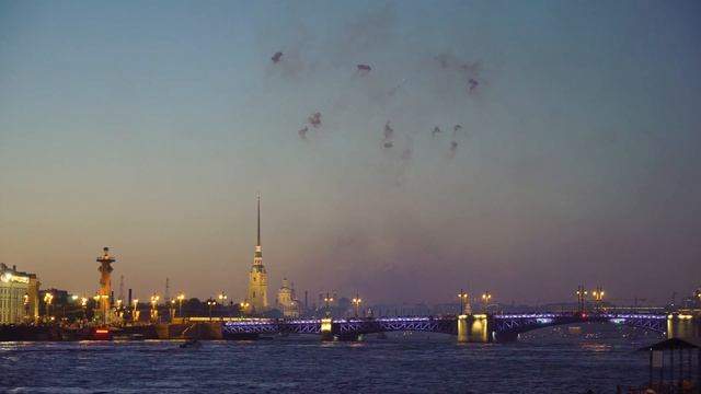 Салют на день Города в Санкт-Петербурге 2018 смотреть онлайн