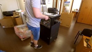 Распаковка, установка и запуск МФУ Kyocera 4052ci. Обзор.