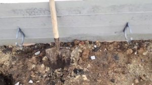 Монтаж трубы в пол гаража.
