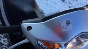 Запуск Honda DIO AF56