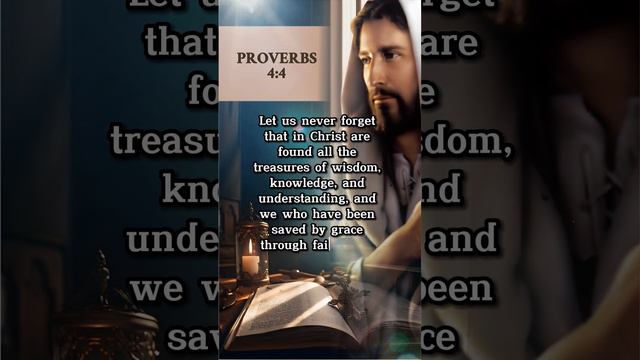 Proverbs 4:4 - Inspiring Bible Verse #bible #dailybible #gospel