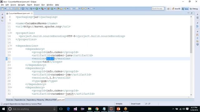 Cucumber in Java - Class 1 смотреть онлайн